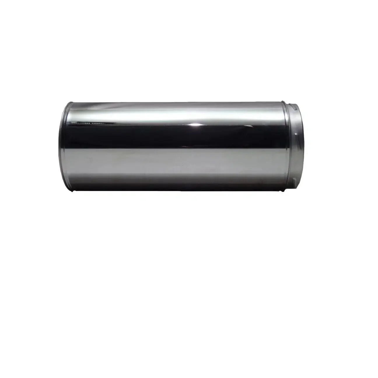12" RSF Insulated 500mm Straight Pipe - Stainless