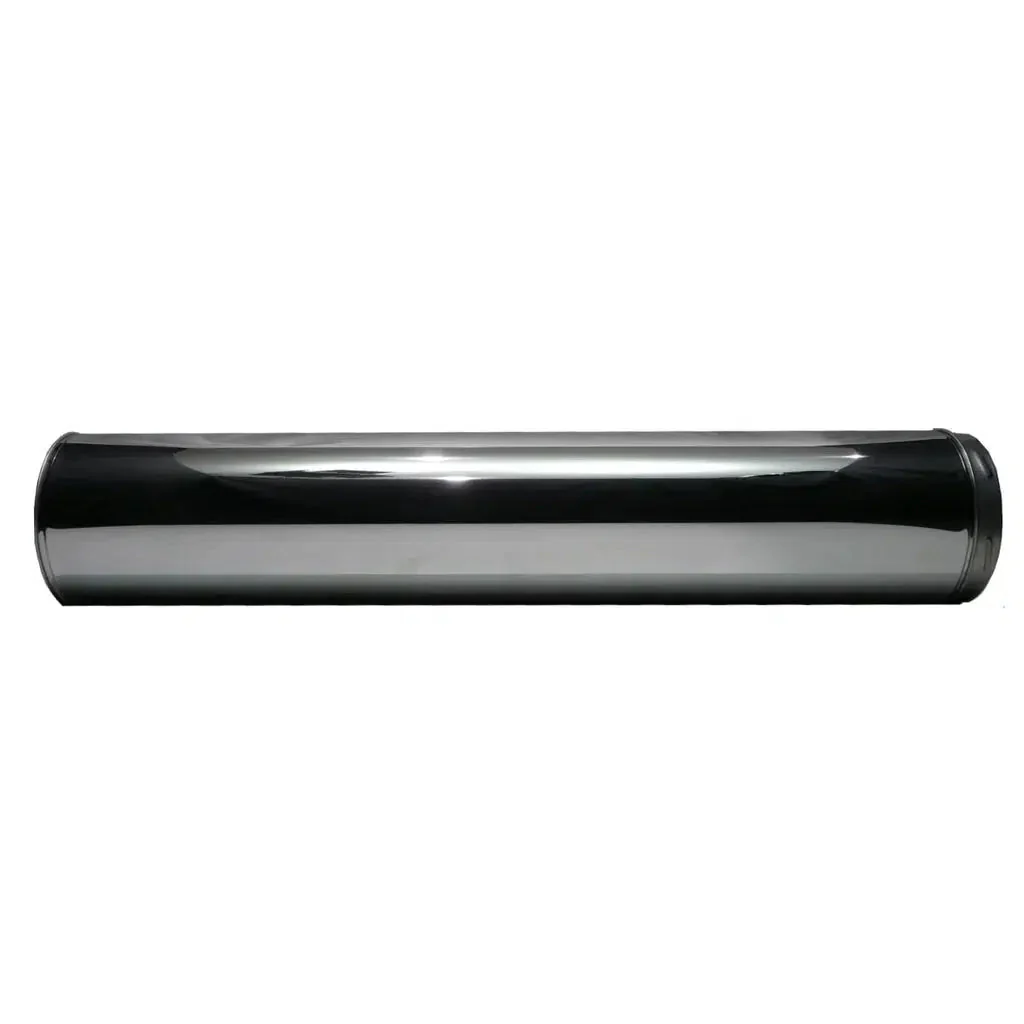 7" Two Storey Wall Penetration Room Flue Kit All Black (Suits Freestanding Fireplaces) - Image 6