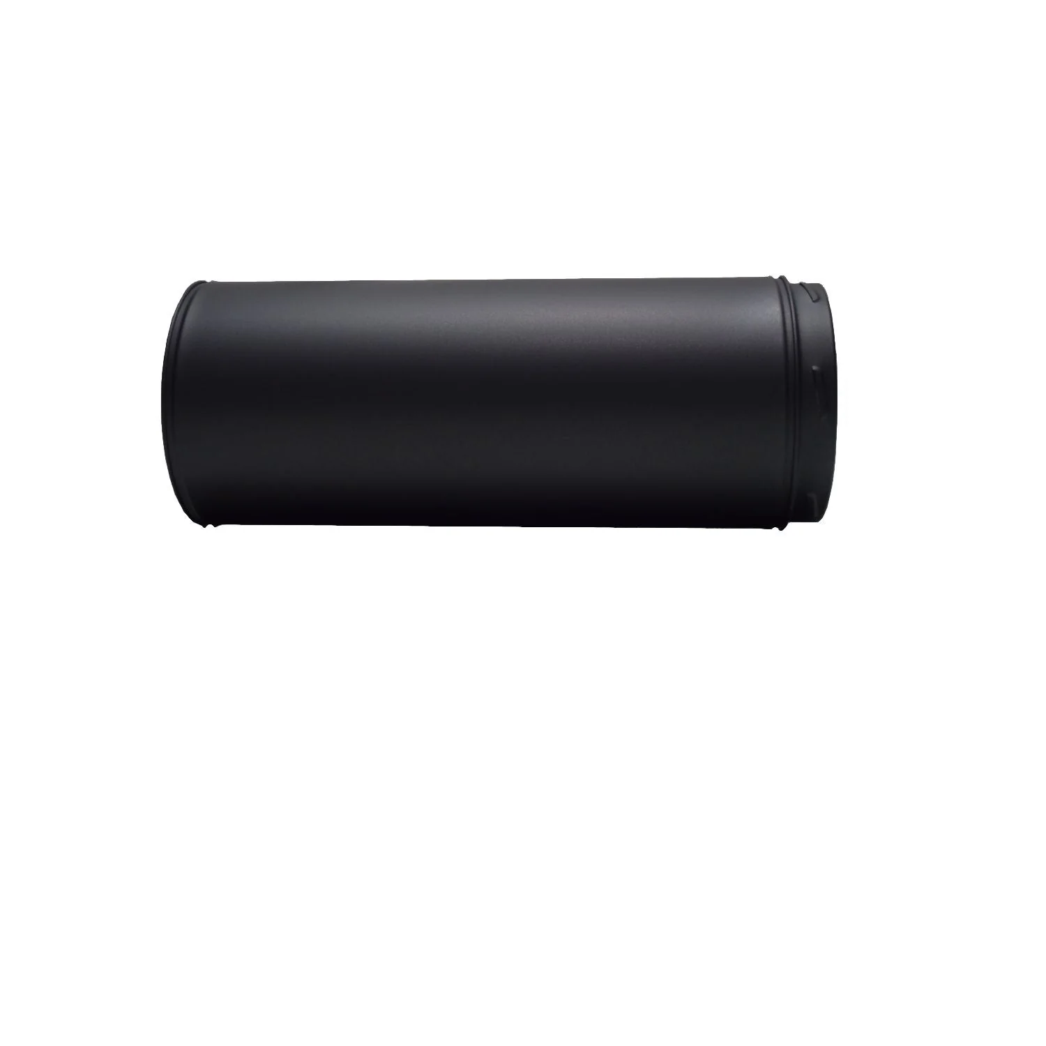 8" RSF Insulated 500mm Straight Pipe - Black