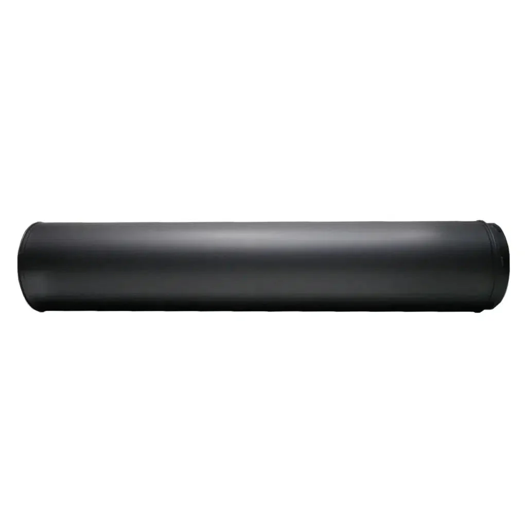 8" Two Storey Wall Penetration Flue Kit All Black (Suits Freestanding Fireplaces) - Image 7