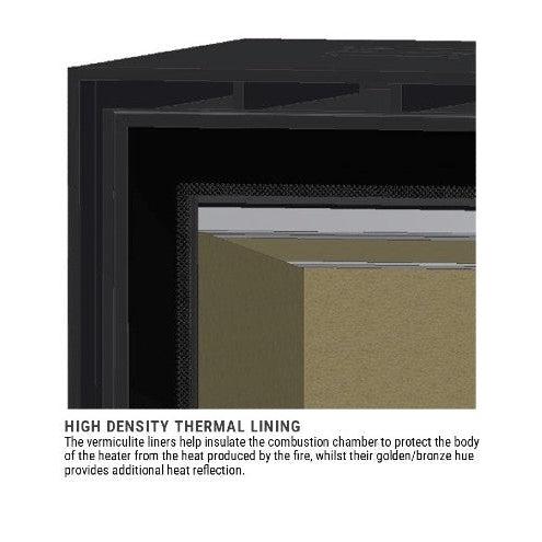 ADF Linea 85 B Freestanding Wood Fireplace - Image 8
