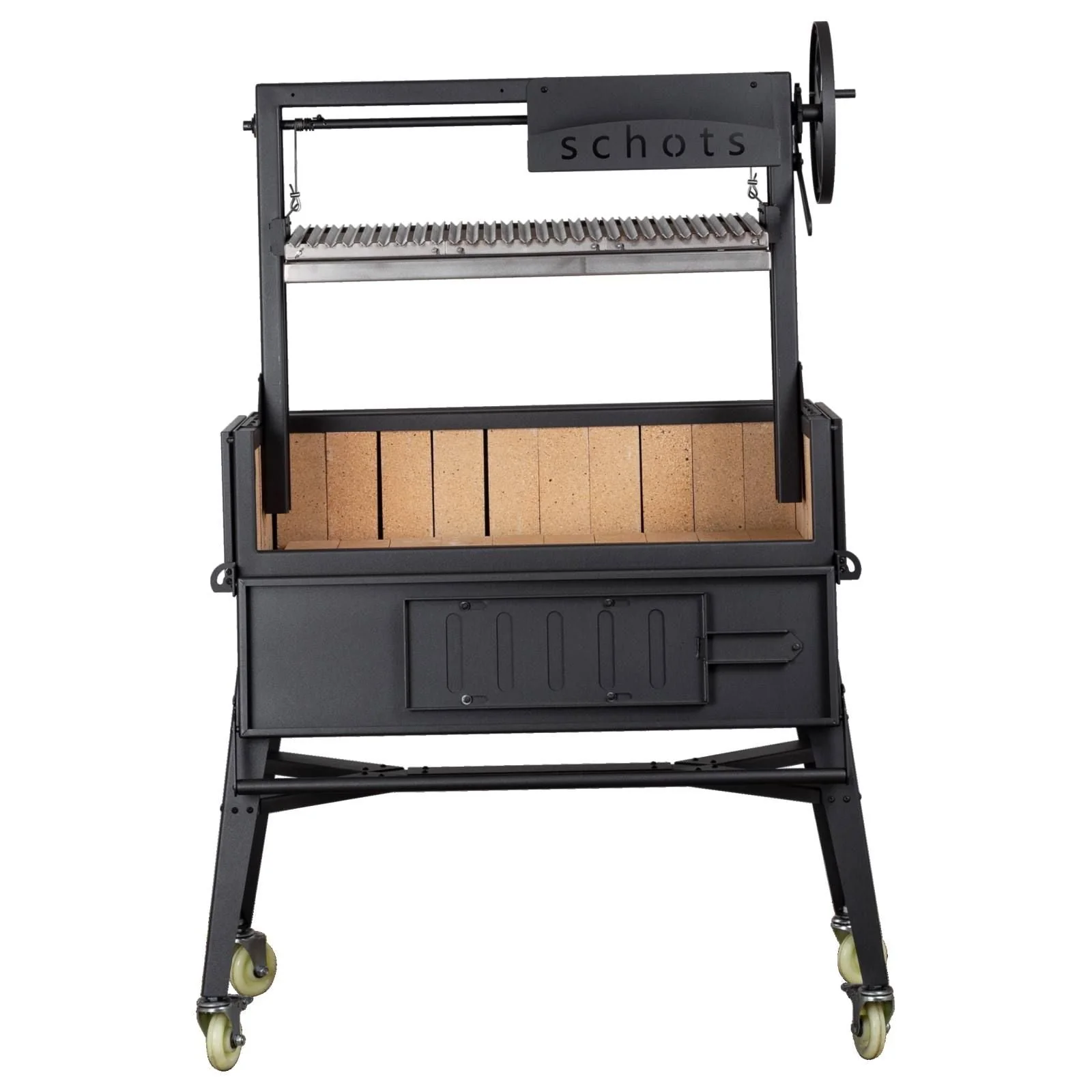 Argentinian 95cm Black Steel Grill BBQ - Image 4