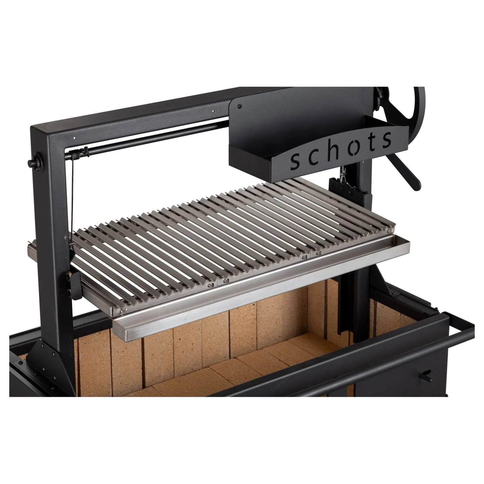Argentinian 95cm Black Steel Grill BBQ - Image 8