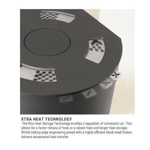 Austroflamm Clou Xtra Wood Fireplace - Image 4