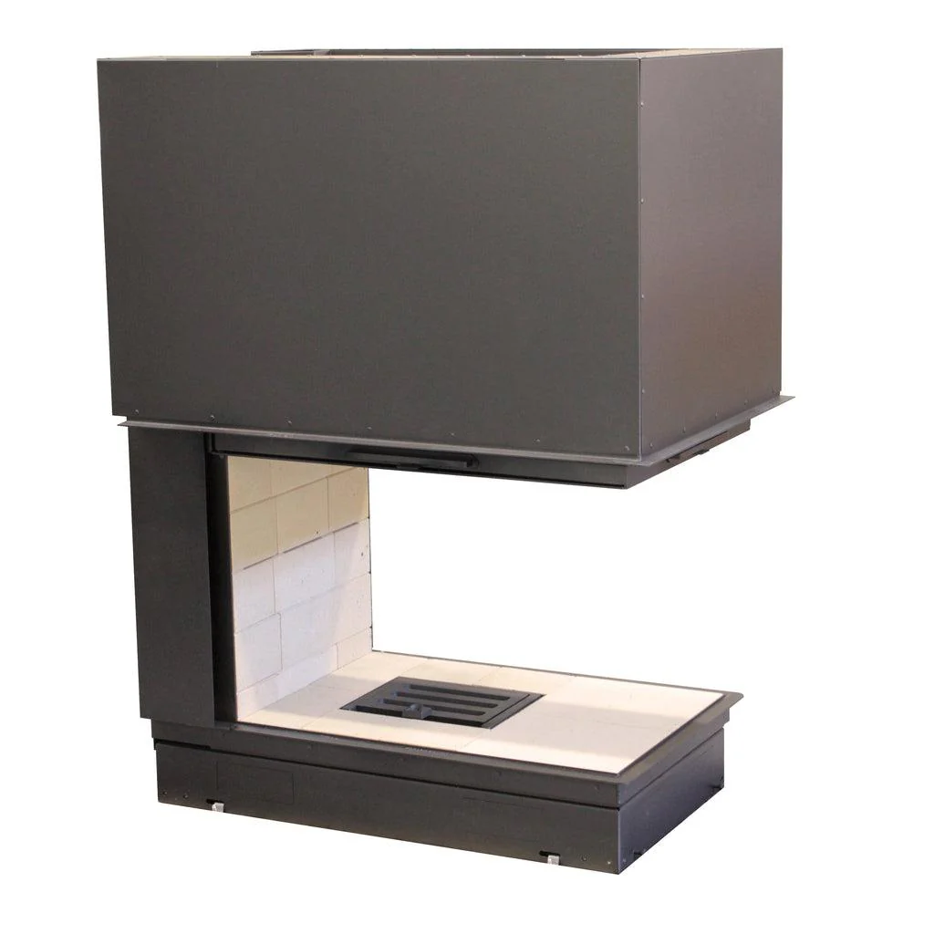 Axis EPI950 Three Sided Inbuilt Wood Fireplace With Lift & Swing Door - Image 7