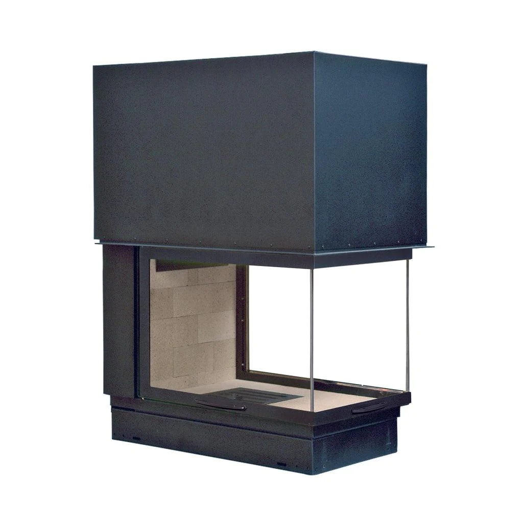 Axis EPI950 Three Sided Inbuilt Wood Fireplace With Lift & Swing Door - Image 8