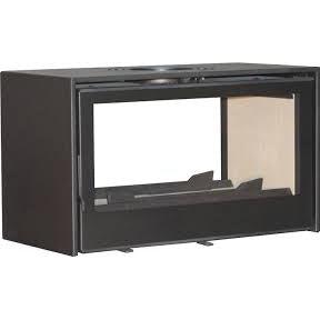 Axis I1000 Panoramic Double Sided Zero Clearance Inbuilt Wood Fireplace - Image 4