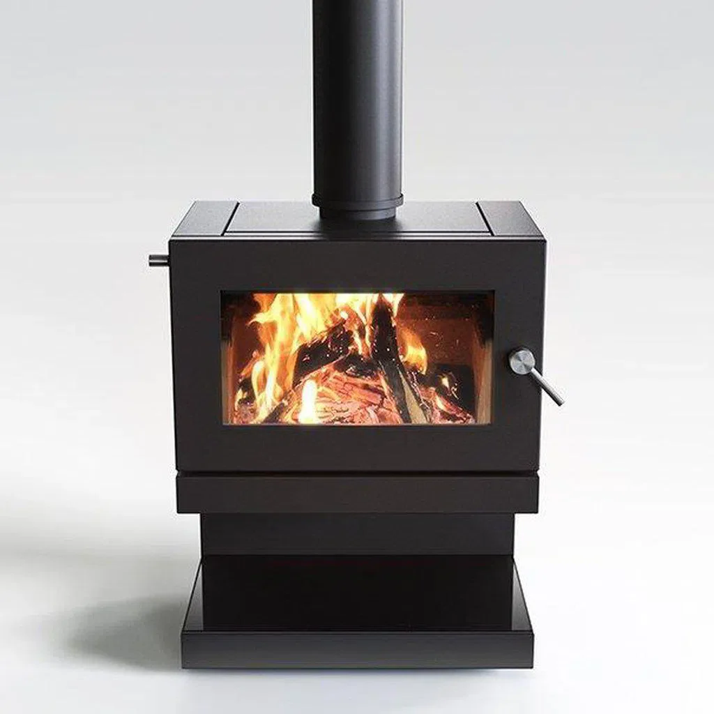 Blaze B900 Wood Fireplace with Base, Remote & Fan - Image 5