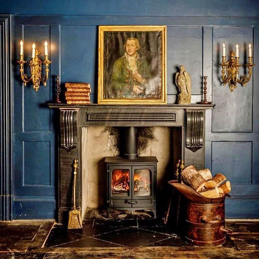 Charnwood Island II Freestanding Wood Fireplace - Image 4