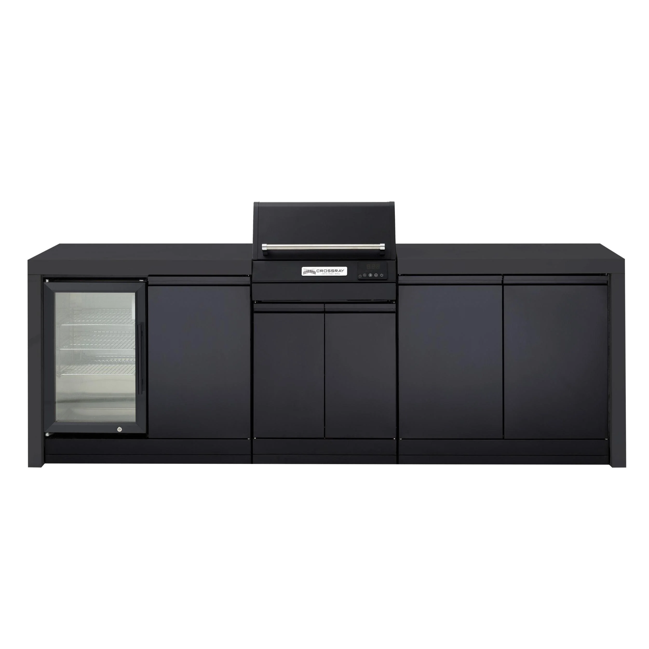 Crossray eXtreme Electric Outdoor Kitchen Black Bench - Image 4