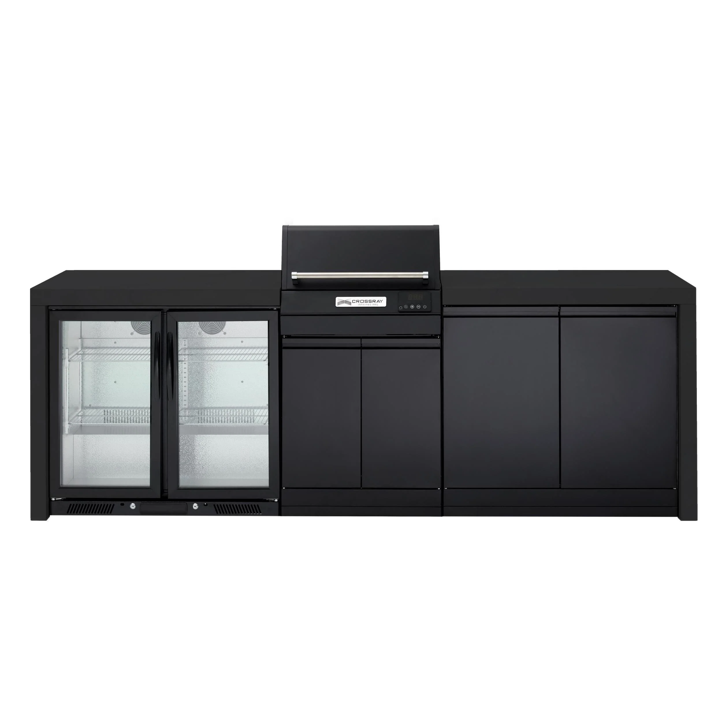 Crossray eXtreme Electric Outdoor Kitchen Black Bench - Image 6