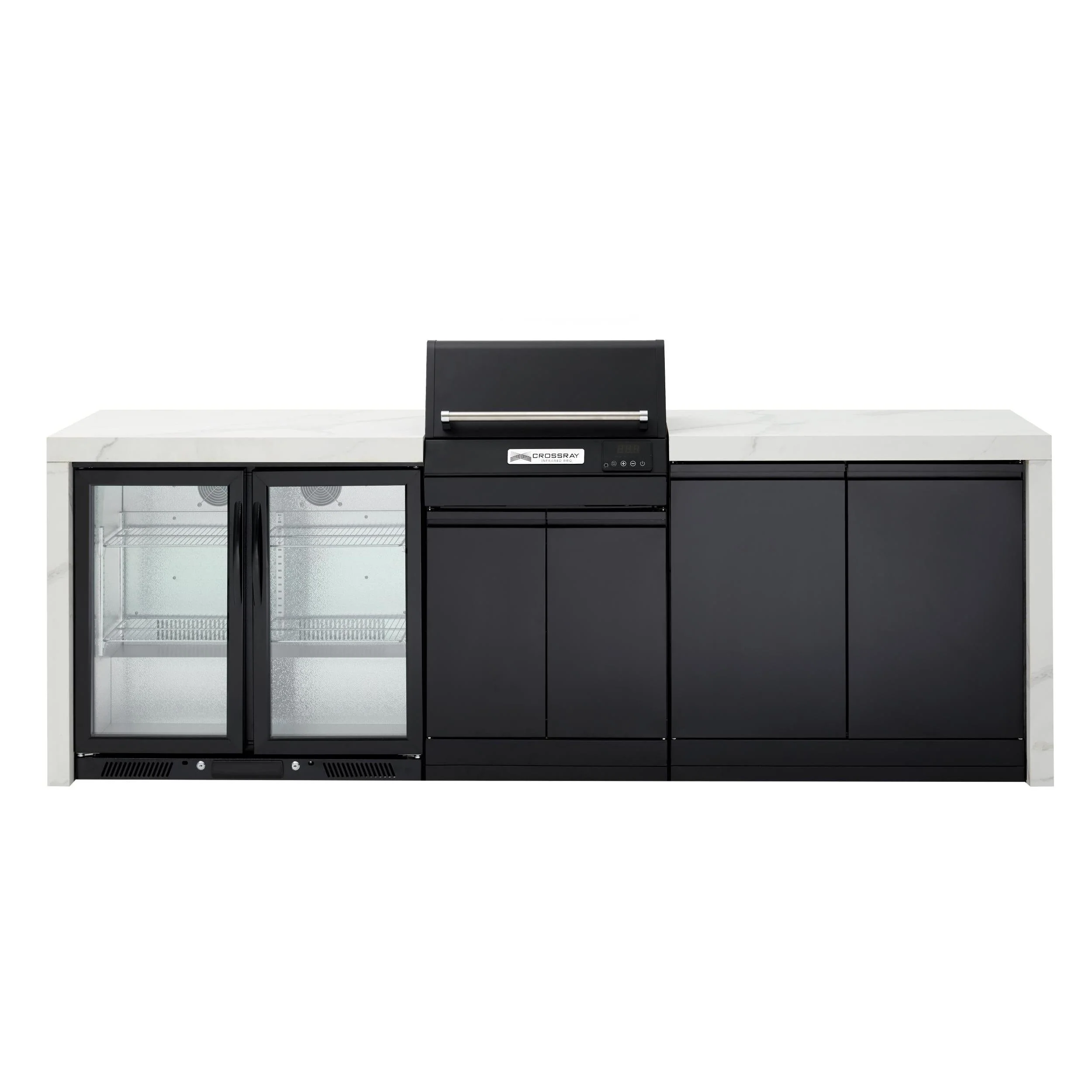 Crossray eXtreme Electric Outdoor Kitchen White Bench - Image 4