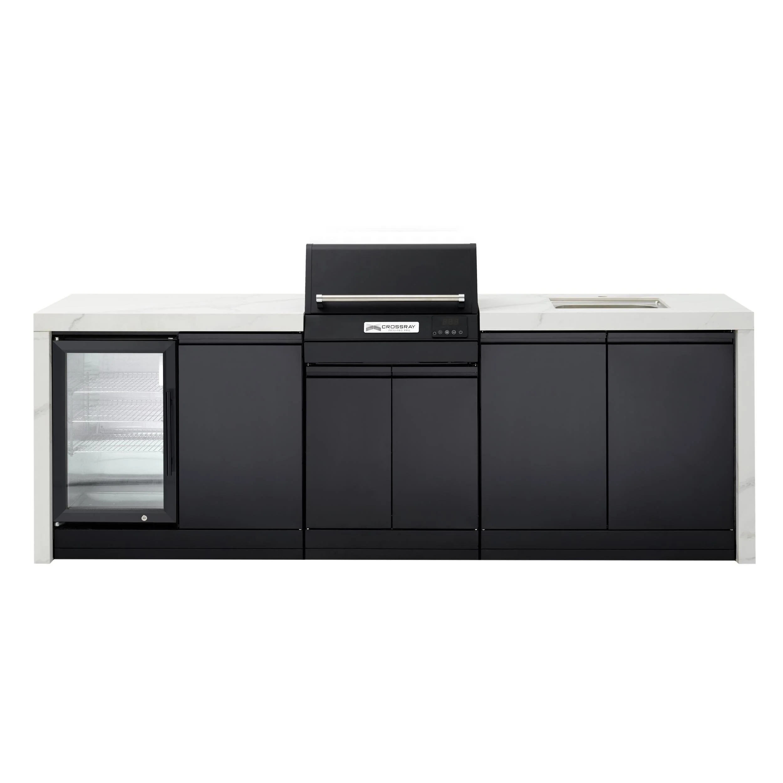 Crossray eXtreme Electric Outdoor Kitchen White Bench - Image 6