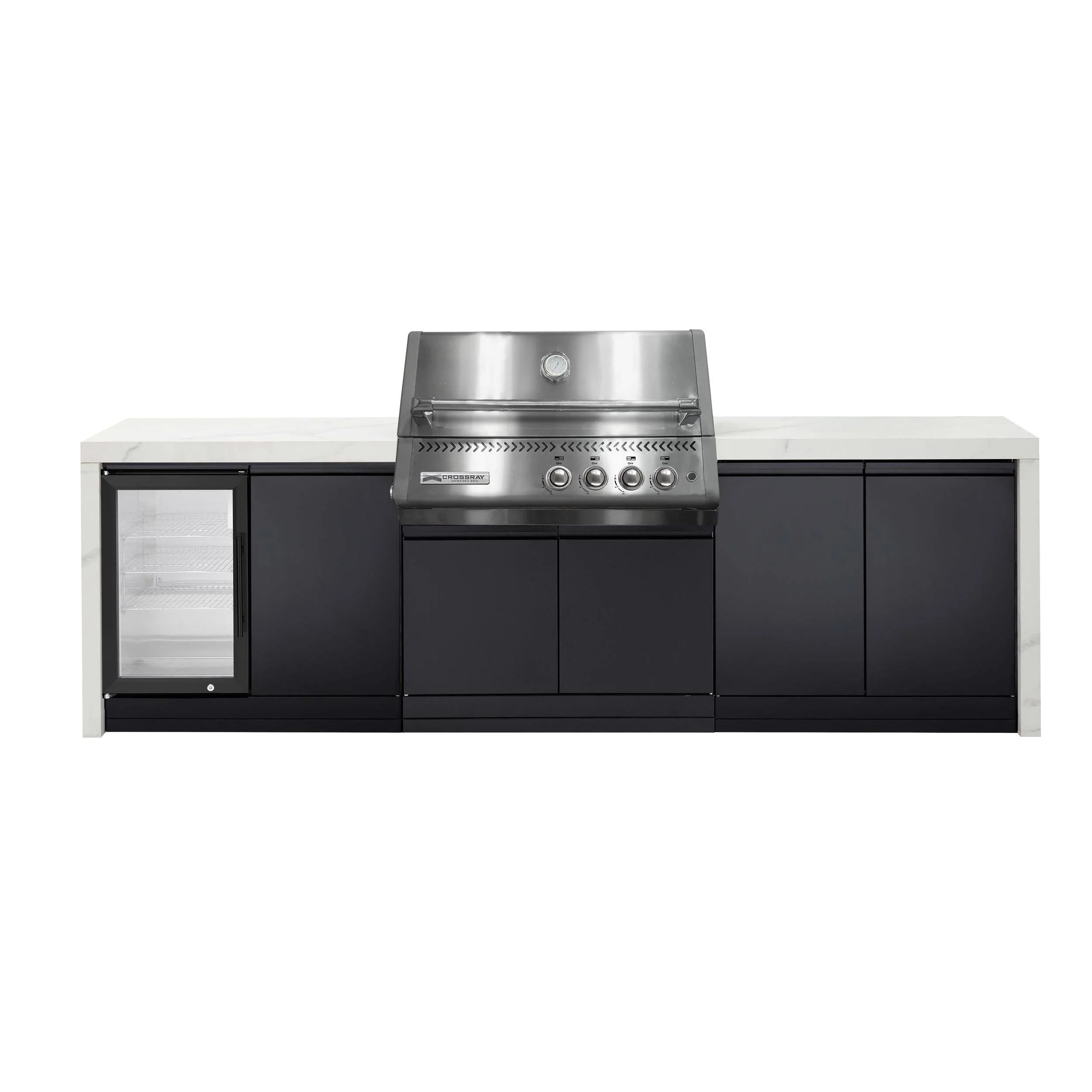 Crossray Premium Xplor Outdoor Kitchen White Bench - Image 4