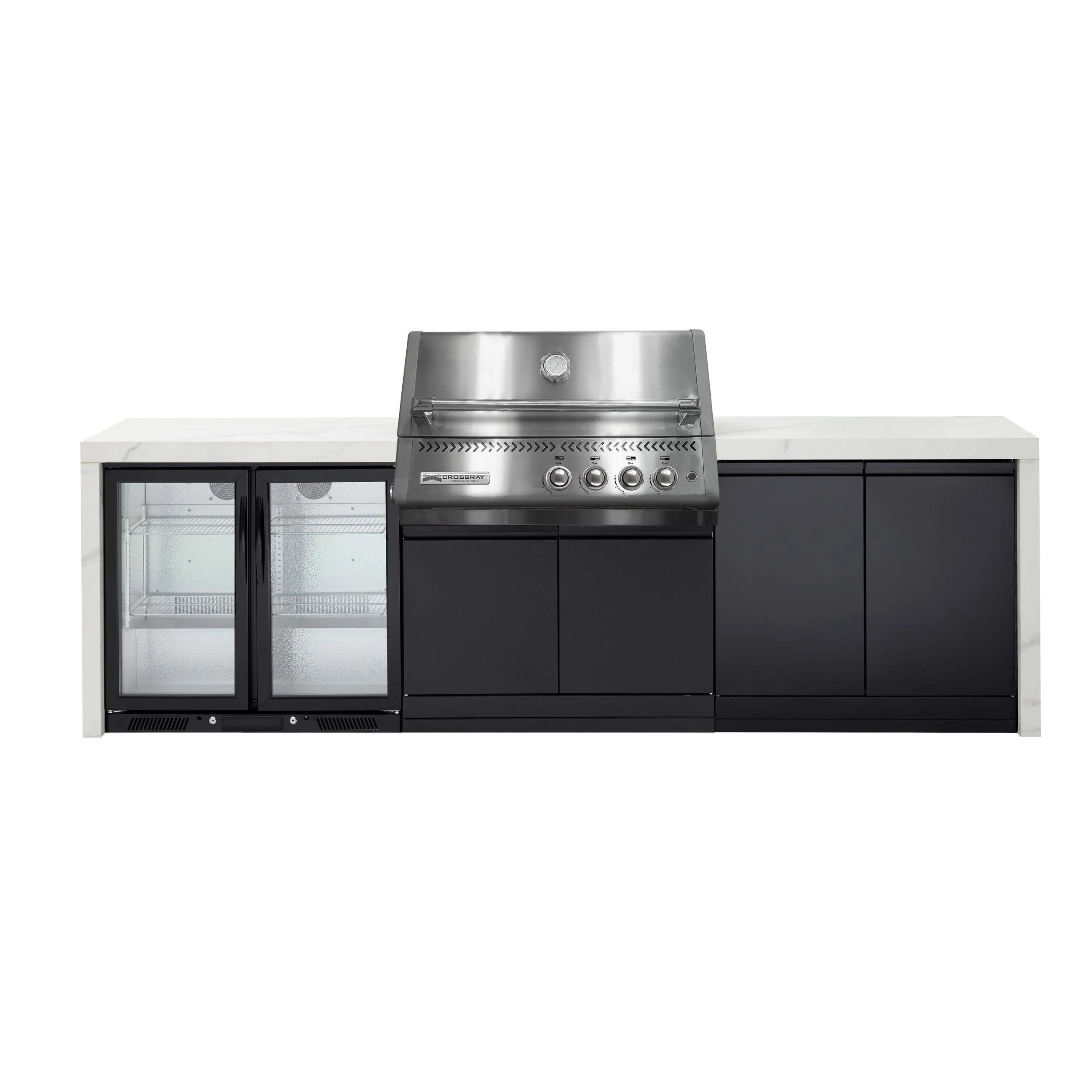 Crossray Premium Xplor Outdoor Kitchen White Bench - Image 6