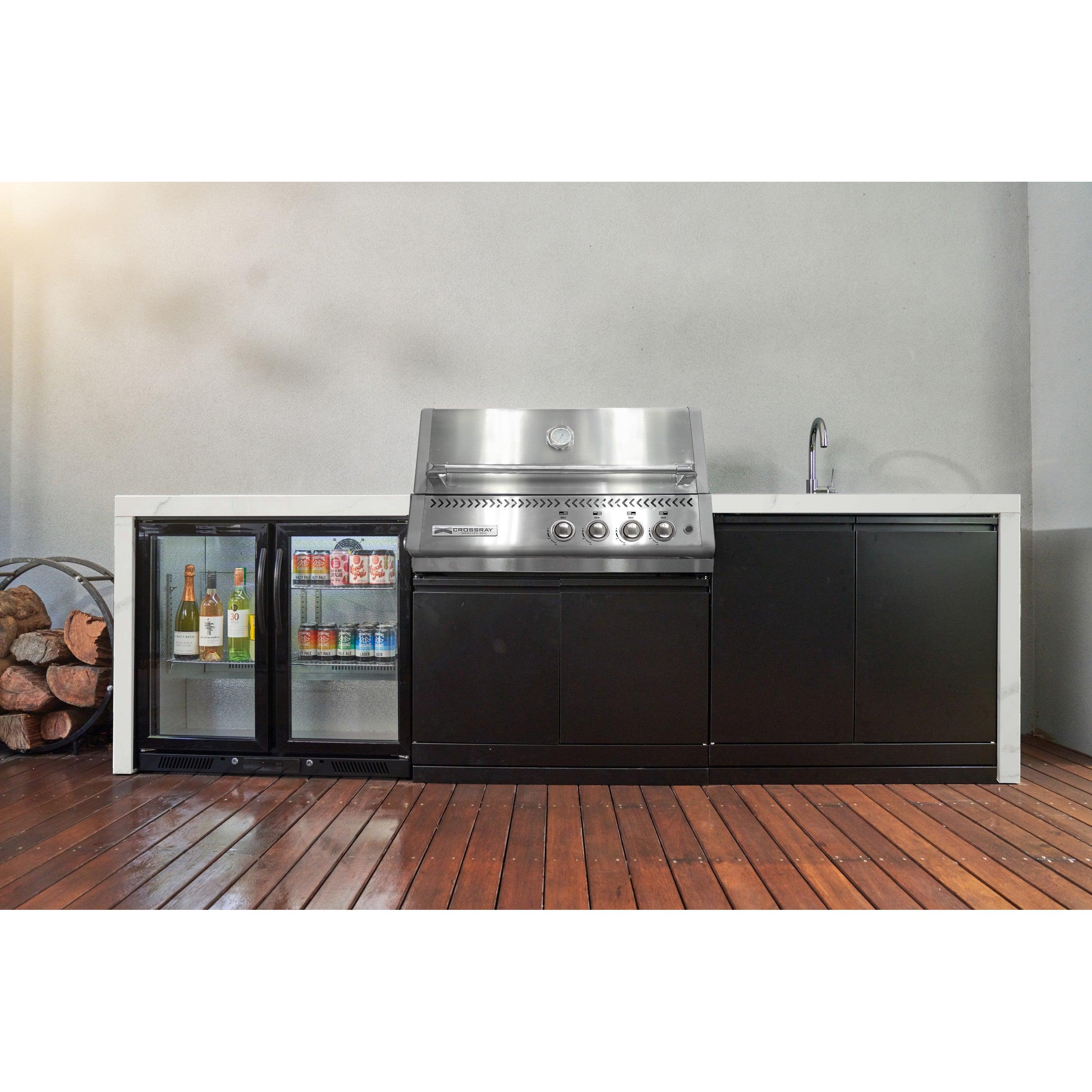 Crossray Premium Xplor Outdoor Kitchen White Bench - Image 7