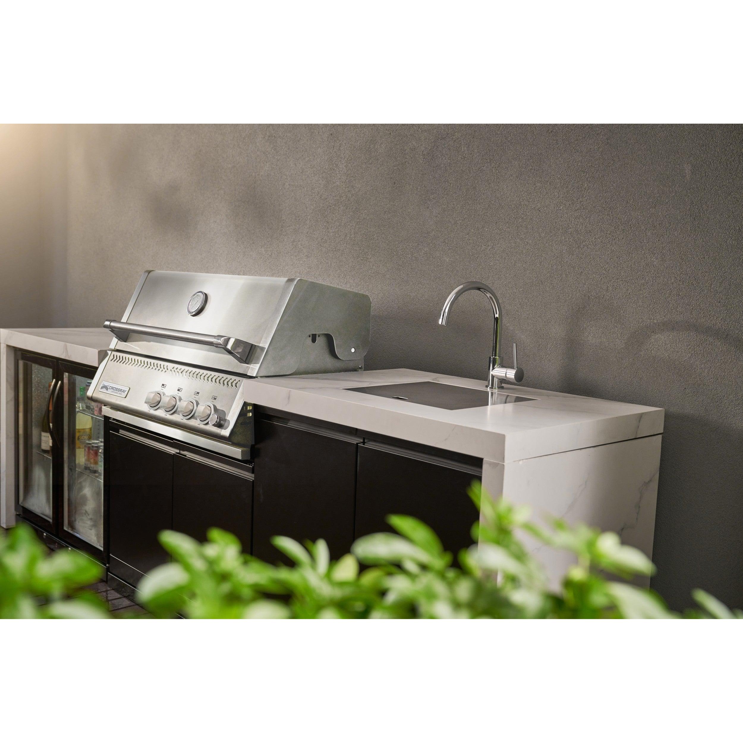 Crossray Premium Xplor Outdoor Kitchen White Bench - Image 8