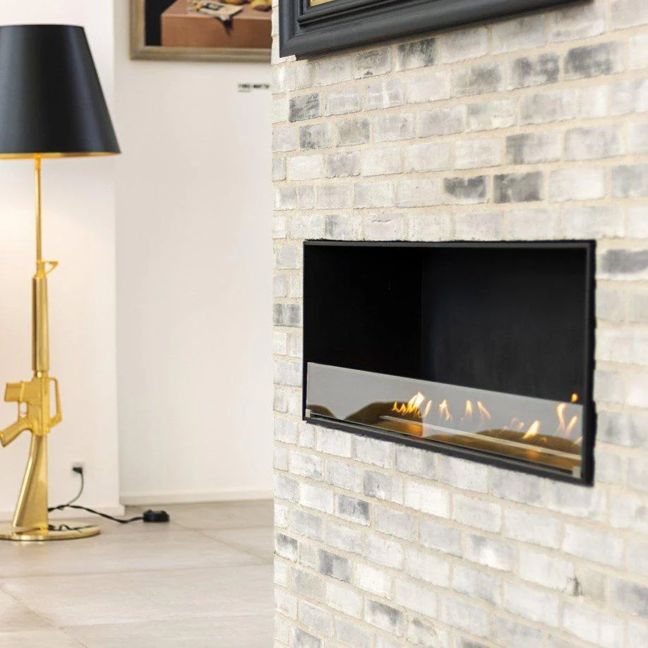 Decoflame Montreal Front Facing Ethanol Fireplace with Net Zero Burner - Image 5