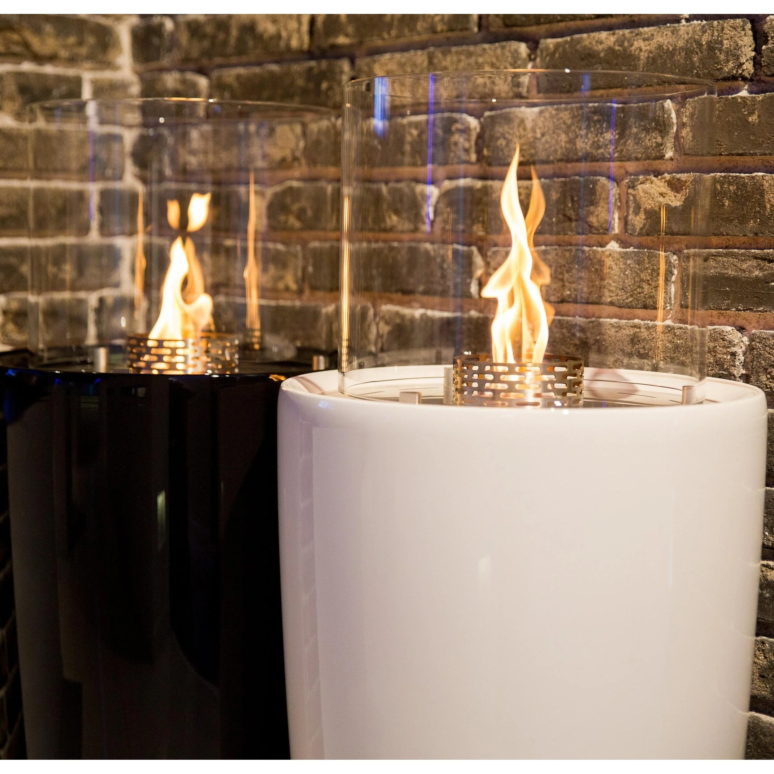 Decoflame Outdoor Net Zero Manual Nice Round Freestanding Ethanol Fireplace - Image 4