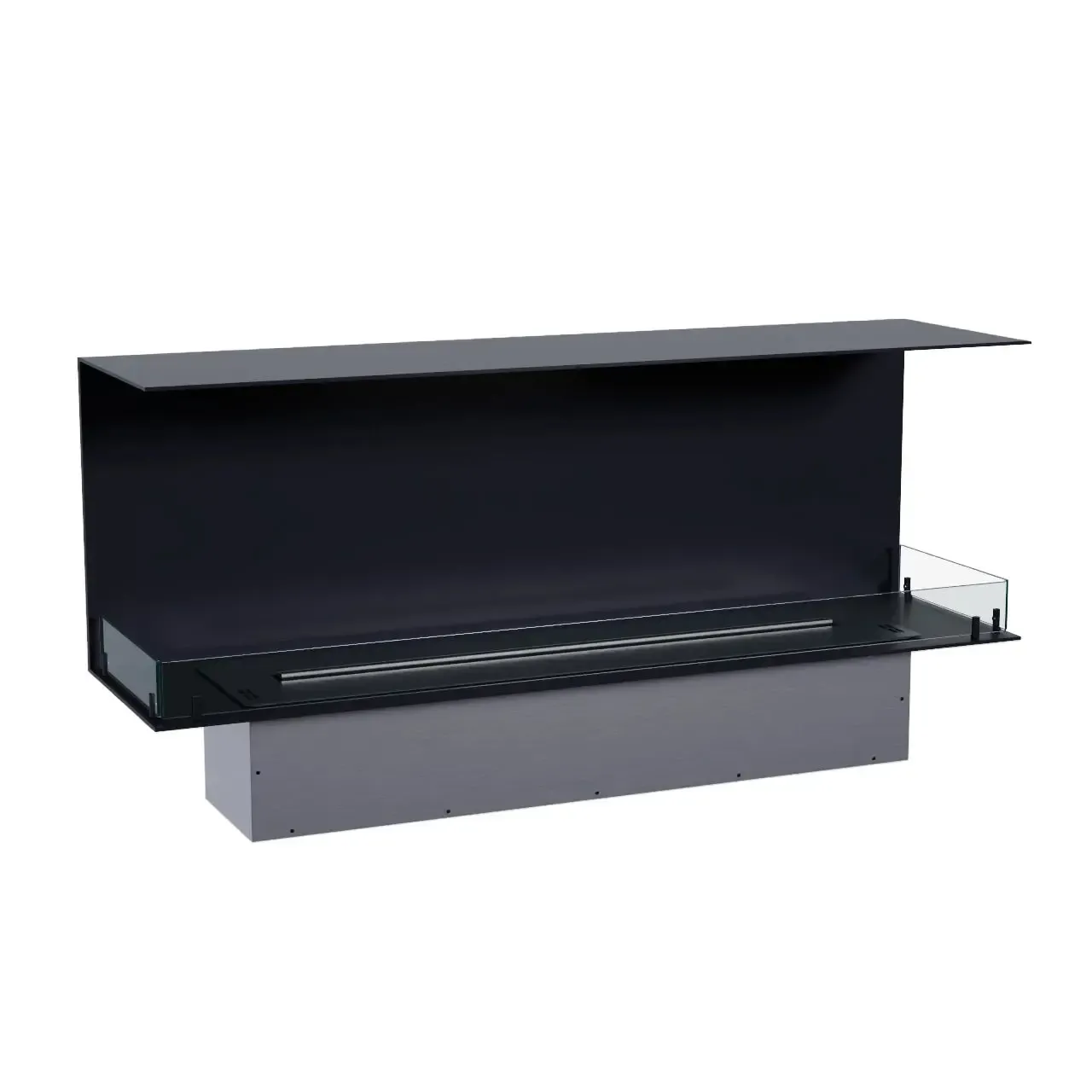 Foco Three 1500 Triple Sided Ethanol Fireplace (Made to Order) - Image 4