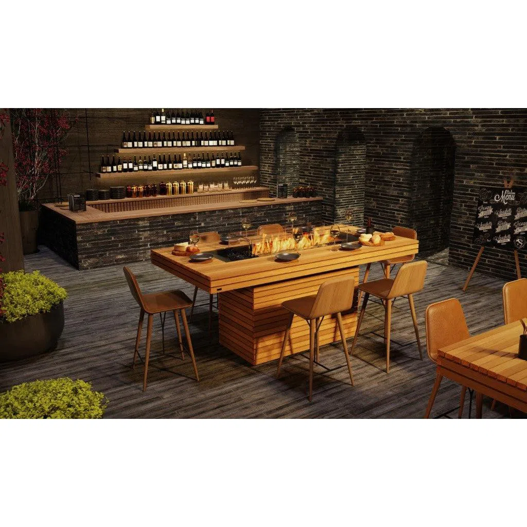 Ecosmart Gin 90 (Bar) Ethanol Fire Pit Table - Image 5