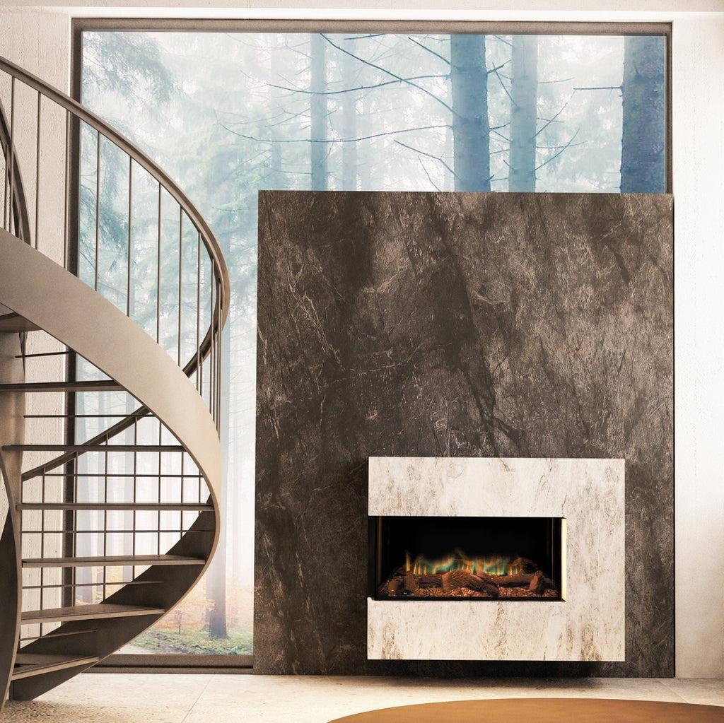 Ilektro 950 2kW Landscape Electric Fireplace Mk3 - Image 2