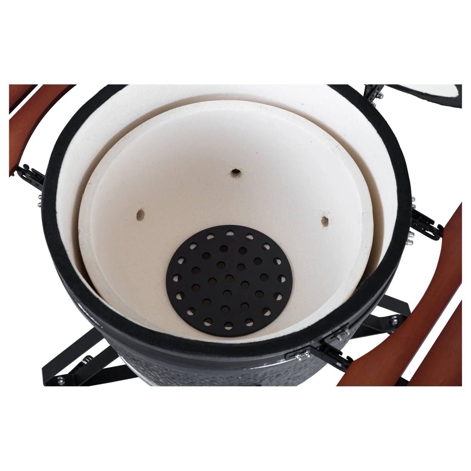 Kamado Devil 24" Grey Ceramic BBQ - Image 9