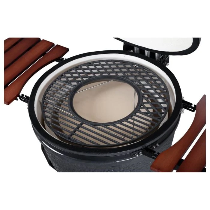 Kamado Devil 26" BBQ Cast Iron Cooking Grill - Image 3