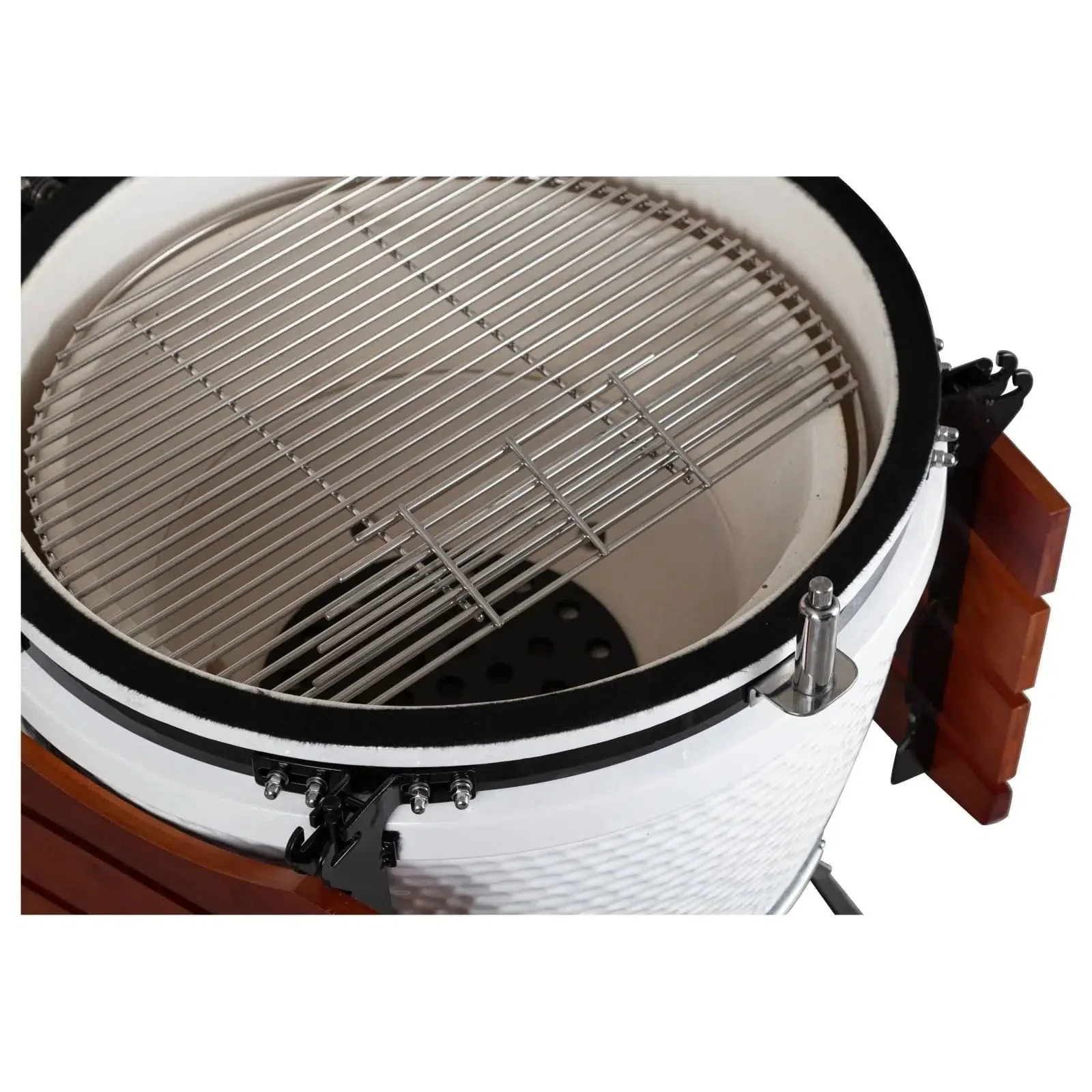 Kamado Devil 26" White Ceramic BBQ - Image 12