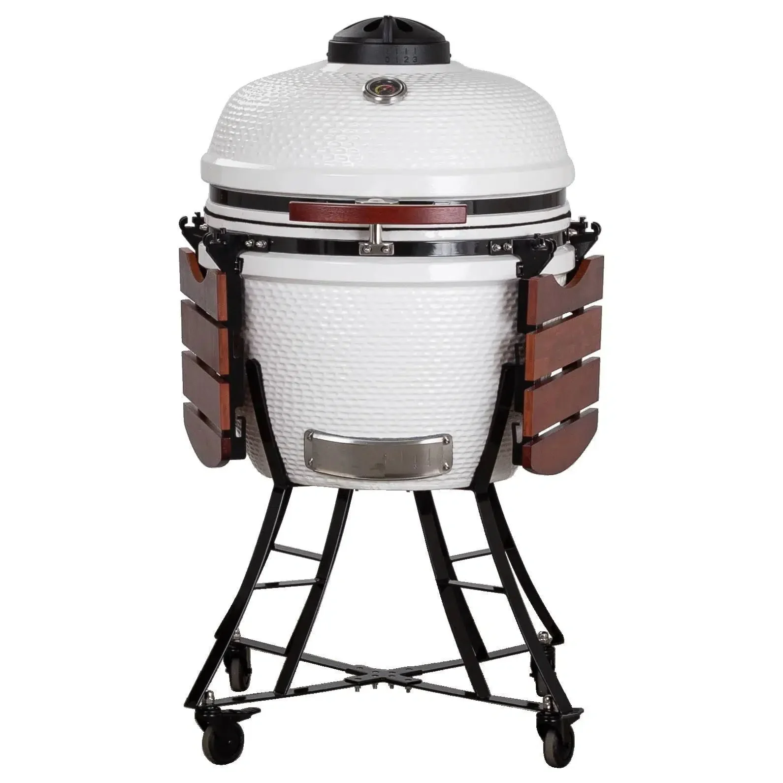 Kamado Devil 26" White Ceramic BBQ - Image 4