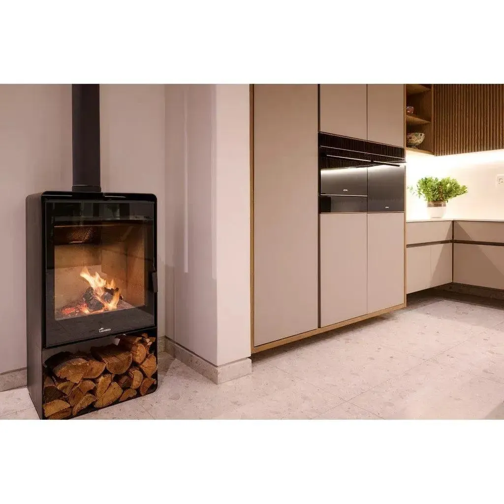 Lacunza Atlantic 613 (Includes Heat Shield) Free Standing Wood Fireplace - Image 3