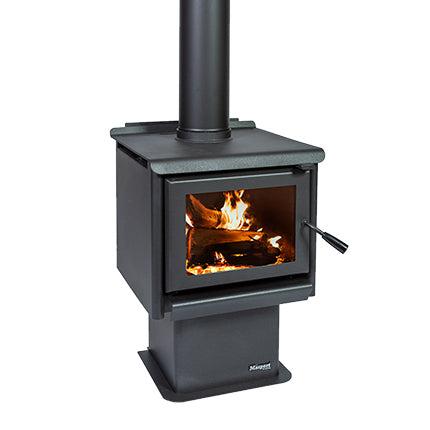 Masport Rosewood Pedestal Wood Fireplace - Image 3