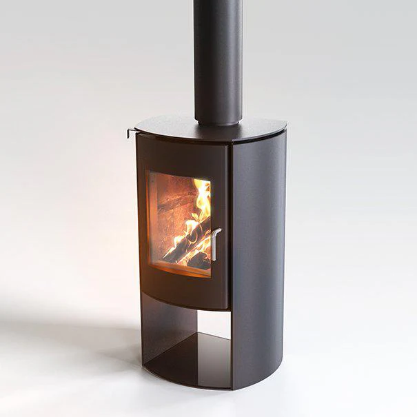 Nectre N60N Curved Wood Fireplace - Image 4