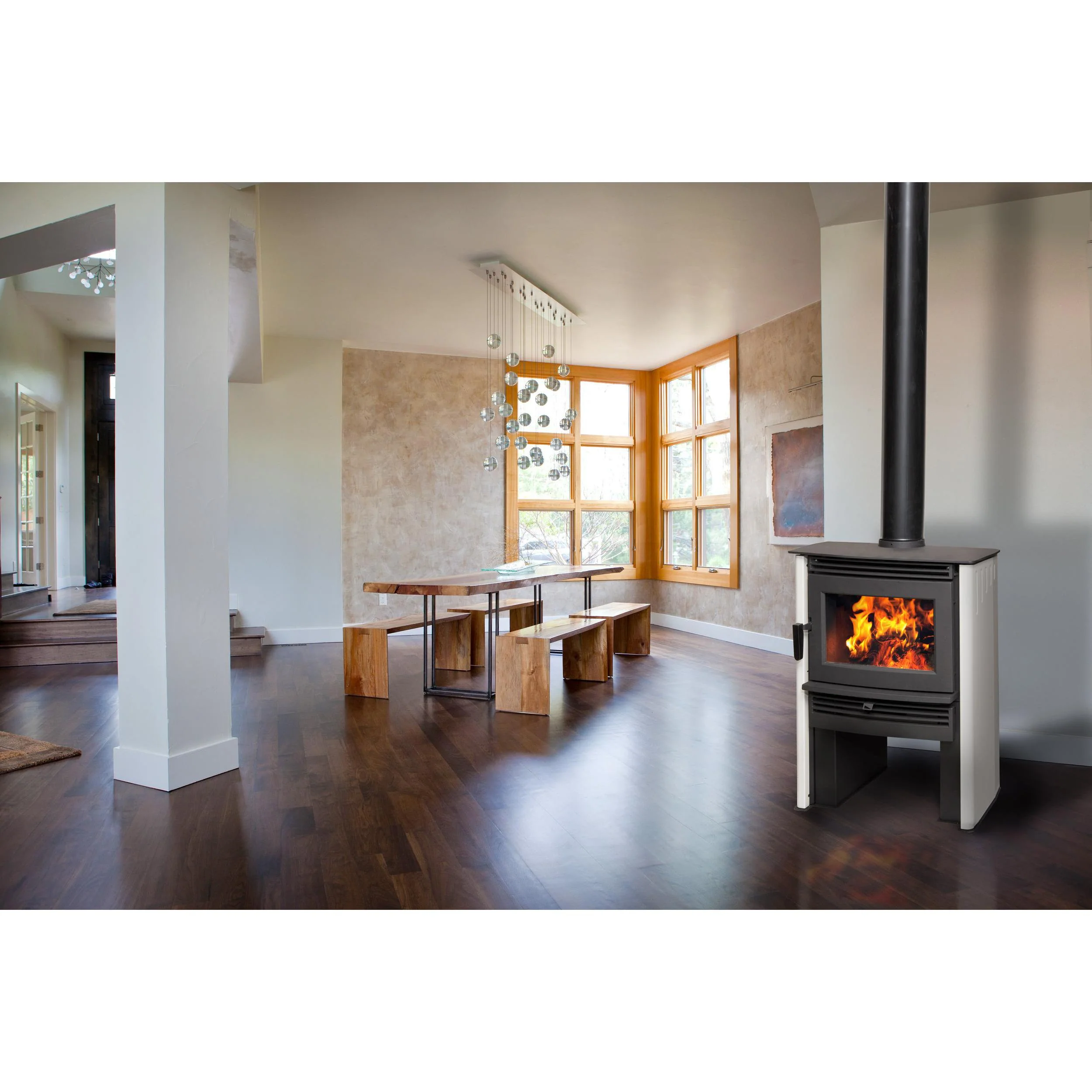Pacific Energy Neo 1.6 LE Freestanding Wood Fireplace - Image 3