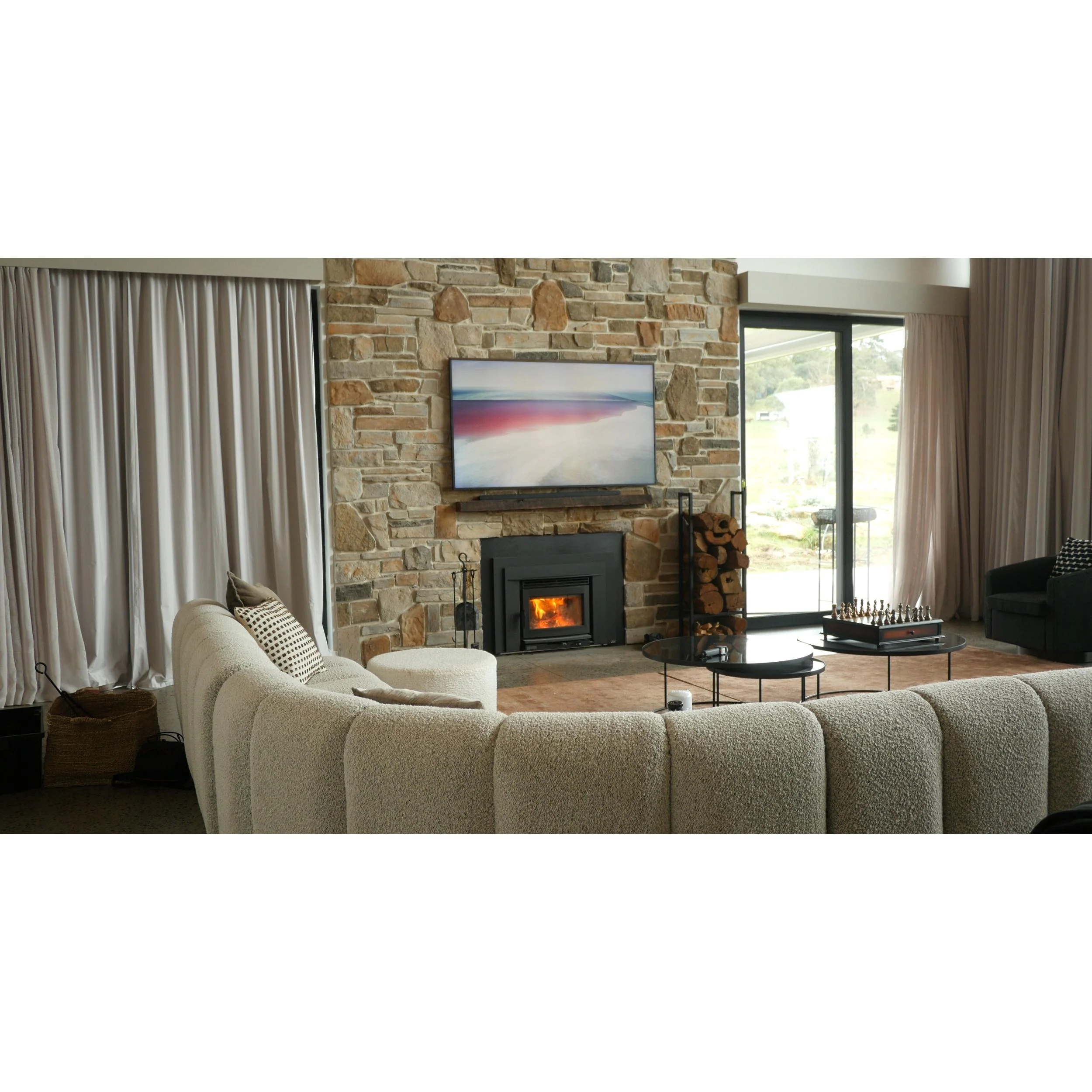 Pacific Energy Neo 2.5 Inbuilt Wood Fireplace - Image 5