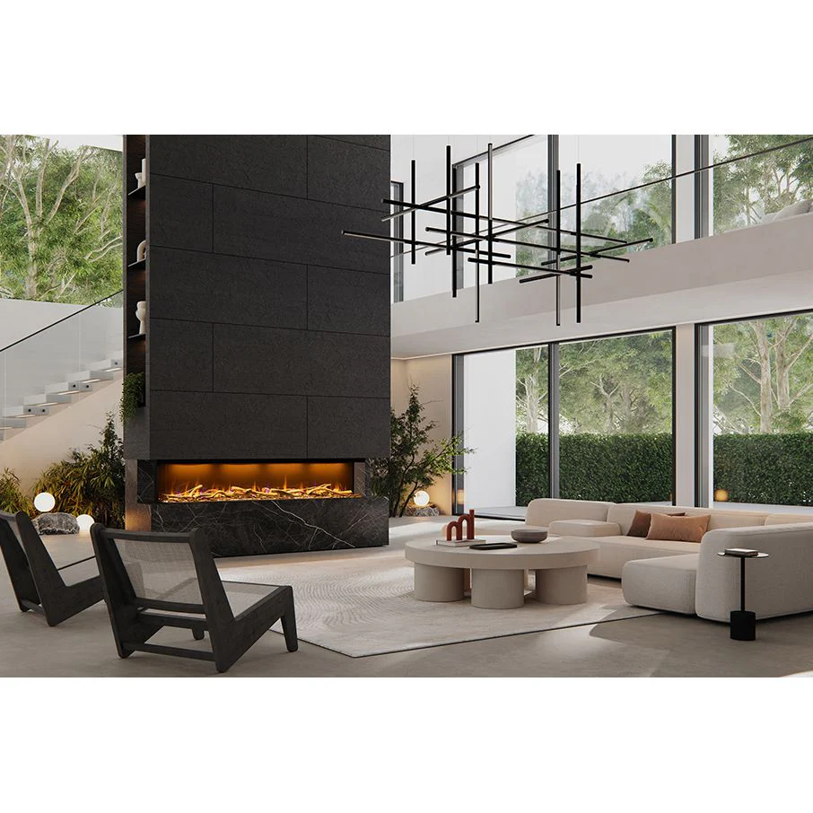 Real Flame Ignite XL Bold 2500 2kW Electric Fireplace with Logs & River Rocks - Image 2