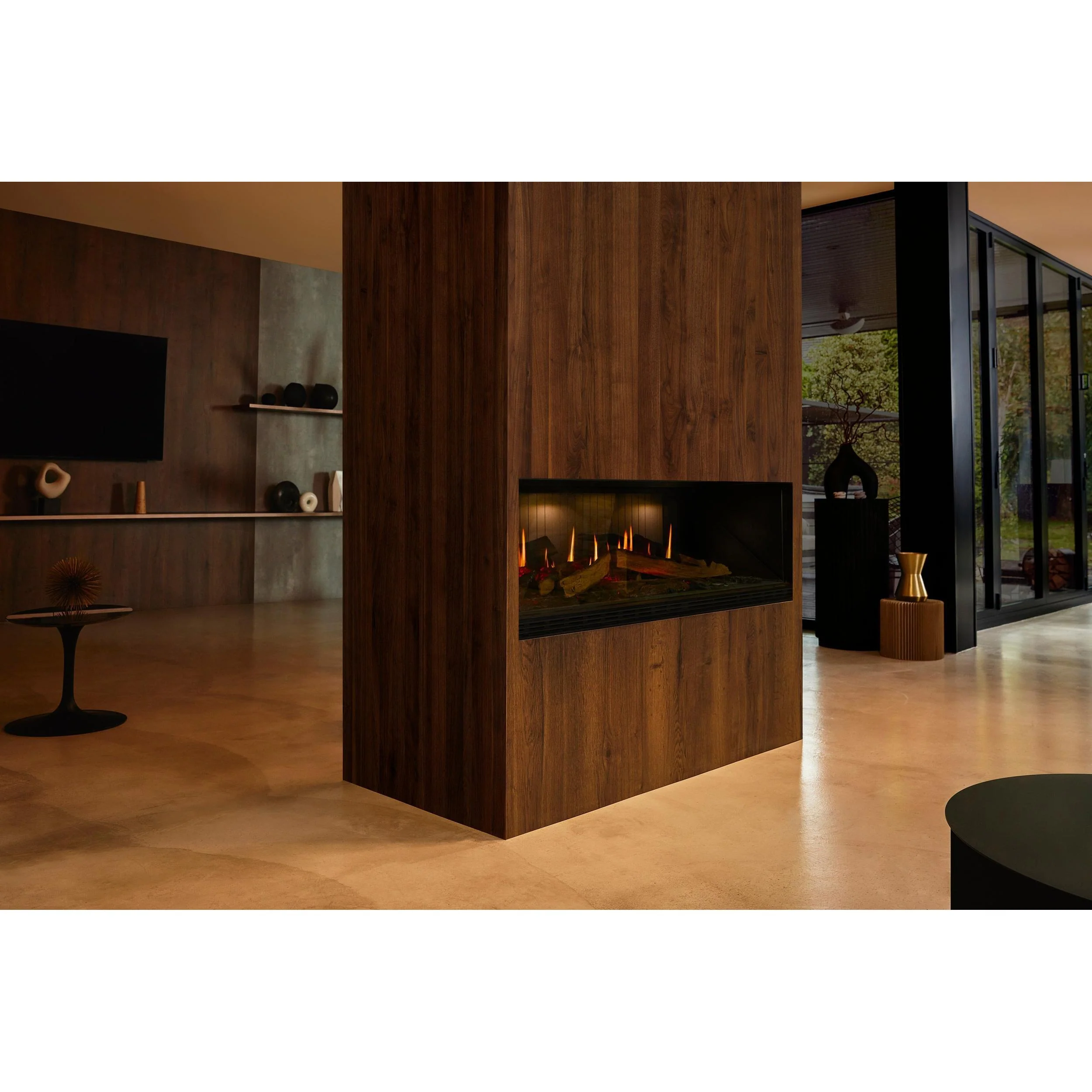 Real Flame Vista 1300 Single Sided Electric Fireplace - Image 2