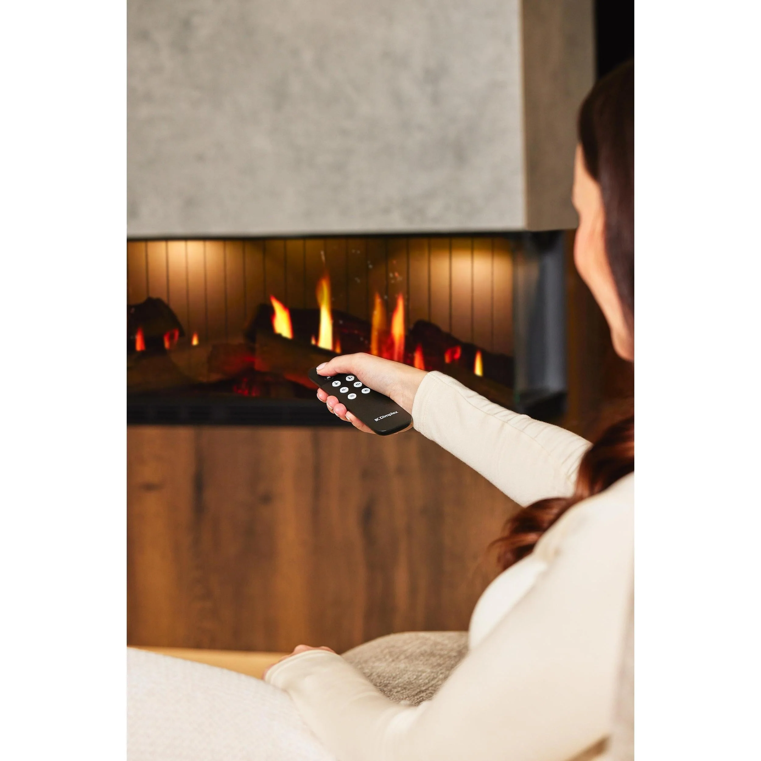 Real Flame Vista 700 Three Sided Electric Fireplace - Image 12