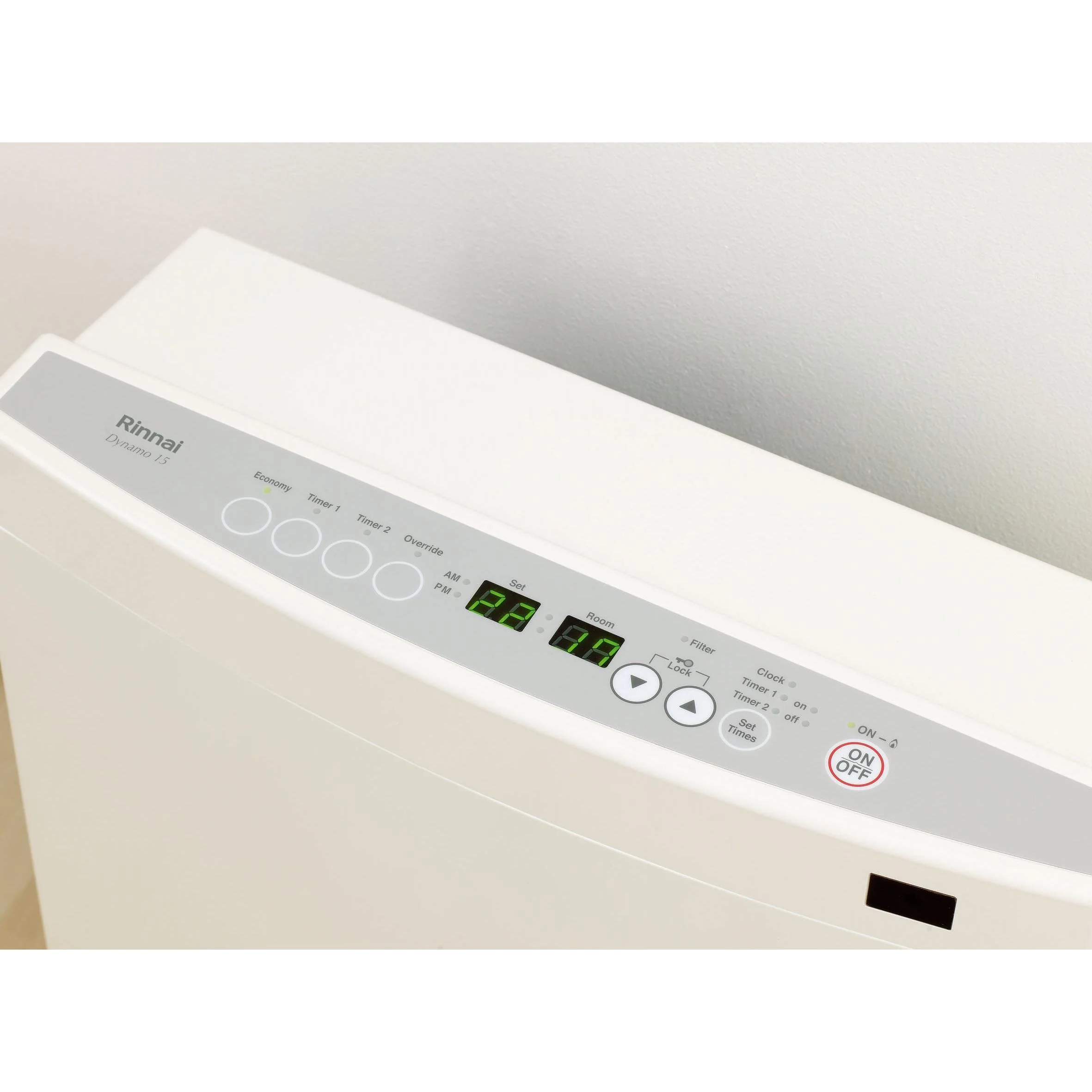 Rinnai Dynamo 15 Portable Gas Heater Platinum Silver - Image 5