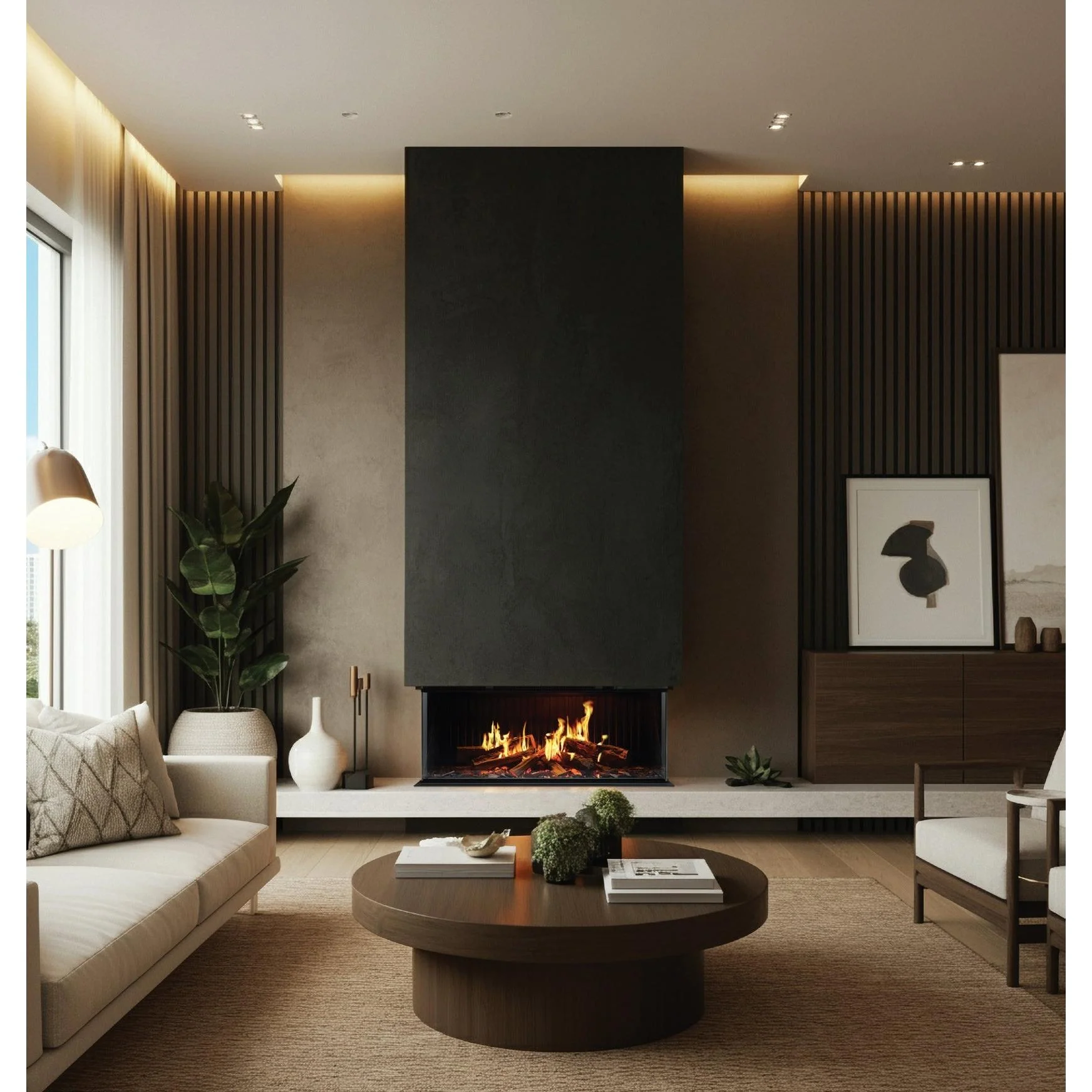 Rinnai EL1000 2kW Electric Fireplace