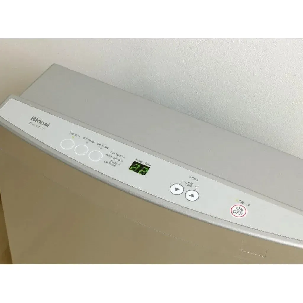 Rinnai Enduro 13 Portable Gas Heater Platinum Silver - Image 4