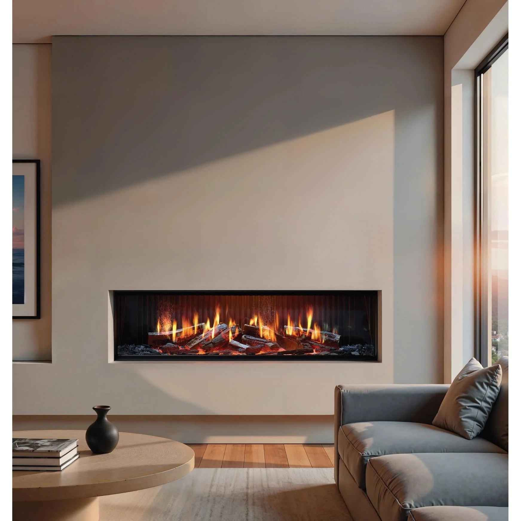 Rinnai EL1500 3kW Electric Fireplace
