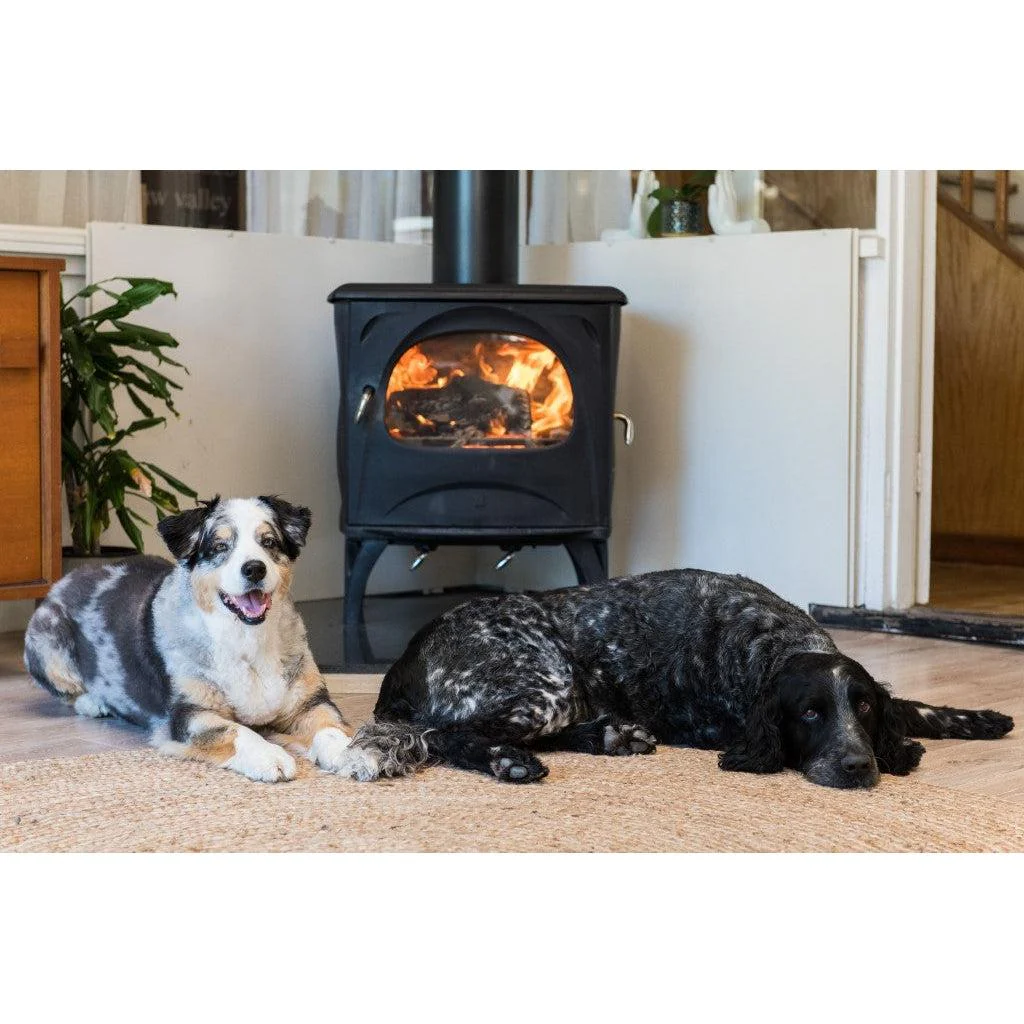 Seguin Aurore Freestanding Wood Fireplace - Image 2