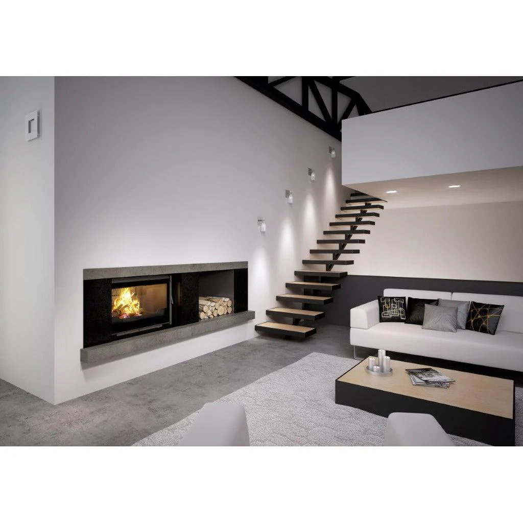 Seguin Europa 7 Wood Fireplace With Swing Door & Lift - Image 4