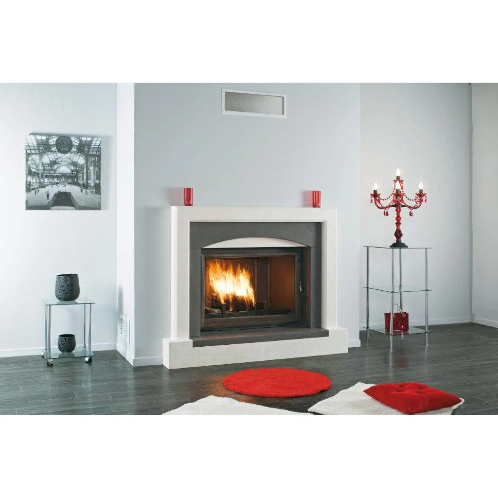 Seguin Super 9 Wood Fireplace With Swing Door & Lift - Image 3