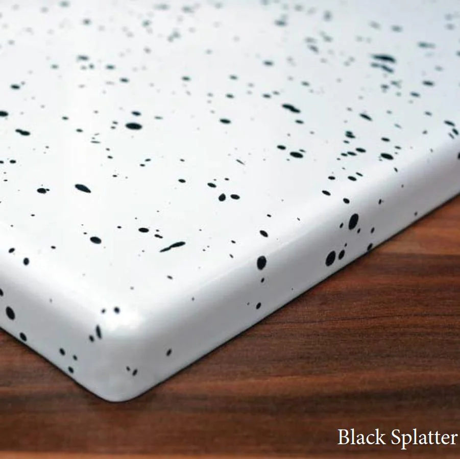 Vlaze Hearth Black Splatter 105x105cm - Image 2